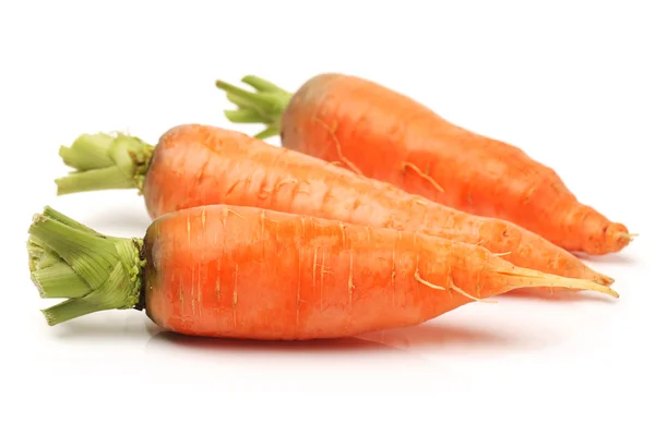 Fresh carrot on white background — Stock Photo, Image