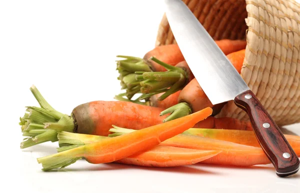 Fresh carrots — Stock Photo, Image