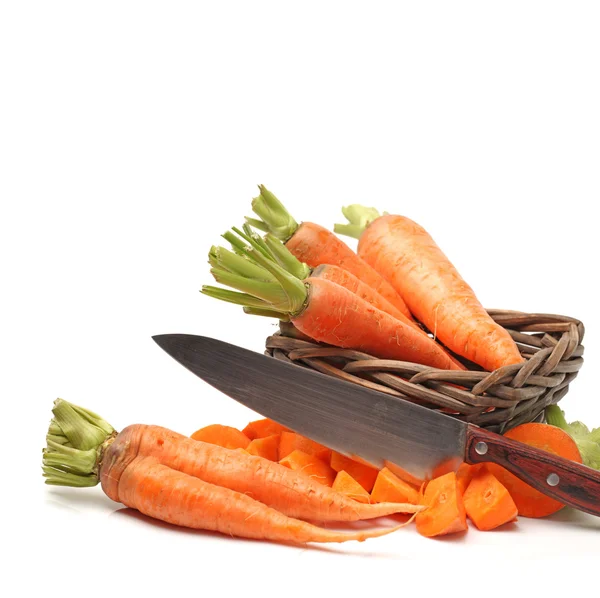 Cenouras frescas — Fotografia de Stock
