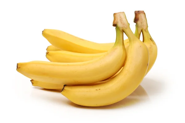 Färska mogna bananer gäng — Stockfoto