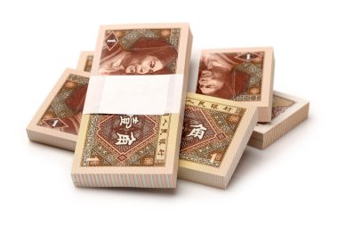 Çin para birimi jiao yığını