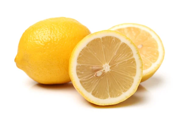 Lemons isolated on white background — Stock Photo, Image