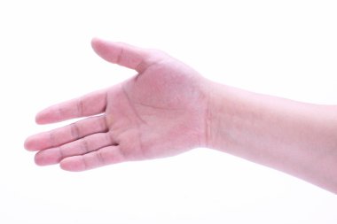 Elini aç, demek Merhaba dostum