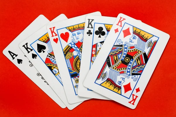 Poker Kartları — Stok fotoğraf