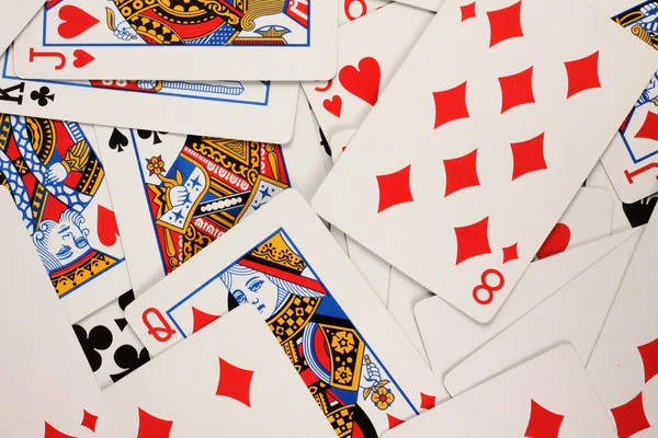 Carte da poker — Foto Stock