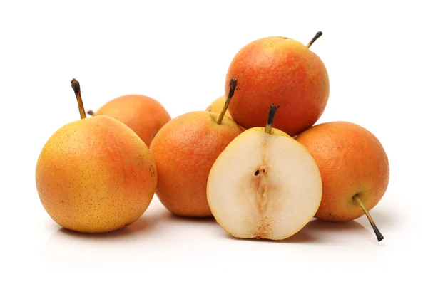 Nanguo pear on white background — Stock Photo, Image