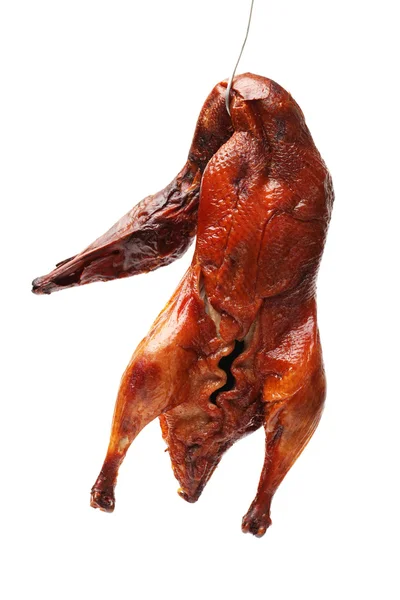 Peking Duck, China's most famous dish on white background — Stock Photo, Image