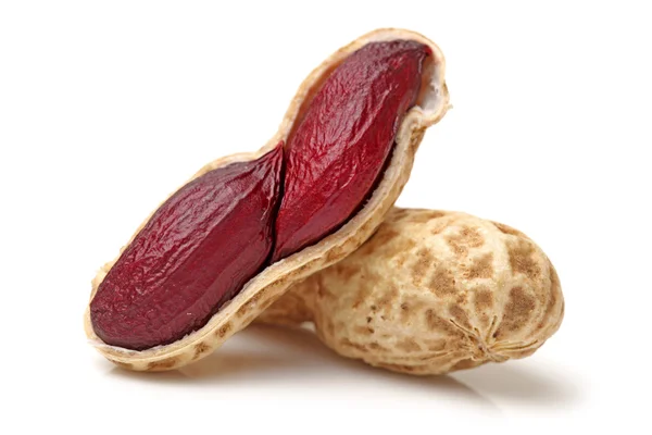 Purple peanuts — Stock Photo, Image