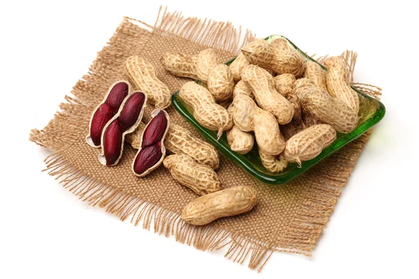 Fialový arašídy — Stock fotografie