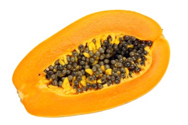 papaya meyve dilimlenmiş