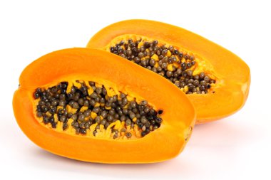 papaya meyve dilimlenmiş