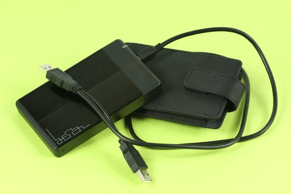 Desktop external hard drive with USB cable