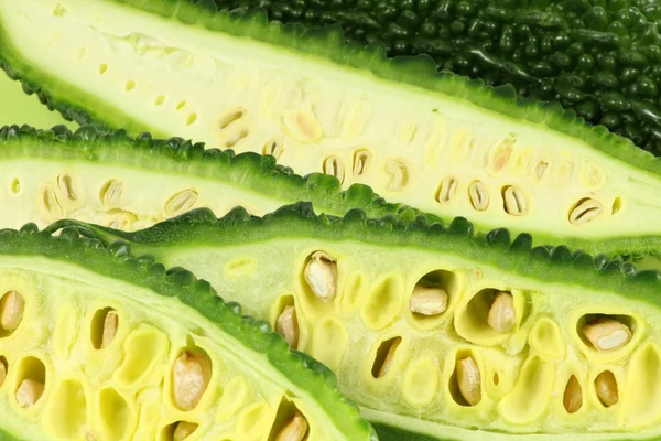 Bitter gourd background — Stock Photo, Image