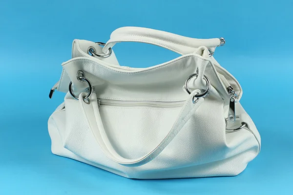 Bílá taška — Stock fotografie