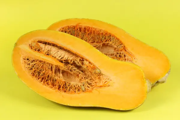 Broušená oranžová dýně — Stock fotografie
