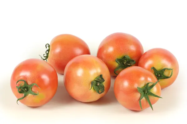 Fresh tomato isolated on white background — Stock Photo, Image