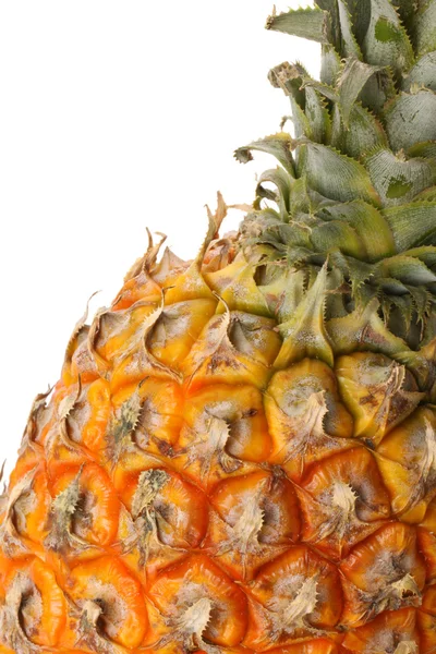 Ananas på vit bakgrund — Stockfoto