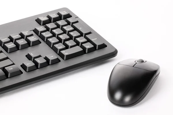 Rato e teclado . — Fotografia de Stock