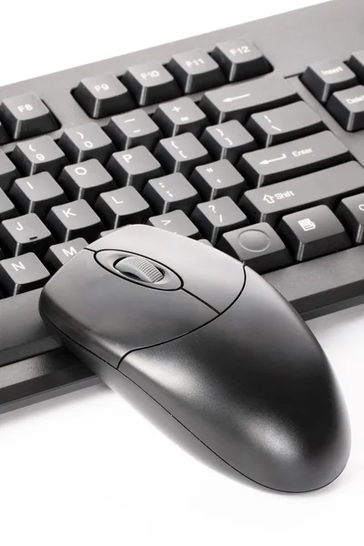 Rato e teclado . — Fotografia de Stock