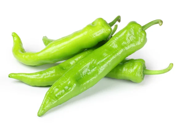 Peppers on white background — Stock Photo, Image