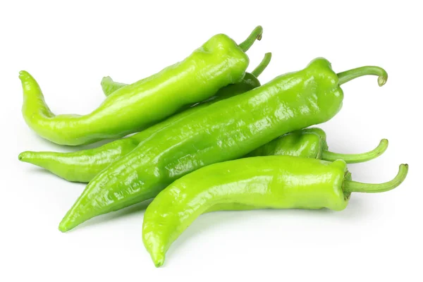 Peppers on white background — Stock Photo, Image