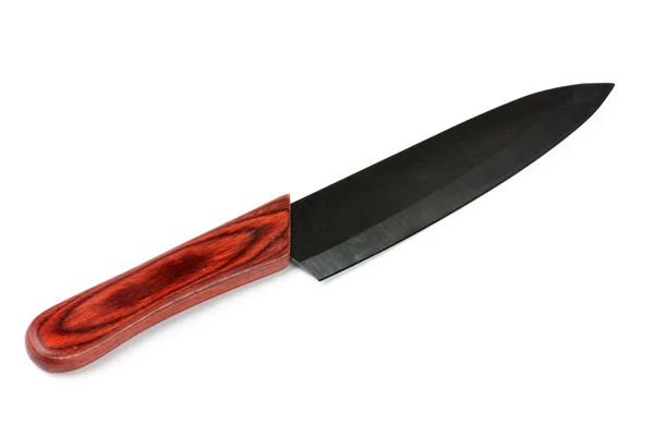 Table knife isolated on white background — Stock Photo, Image
