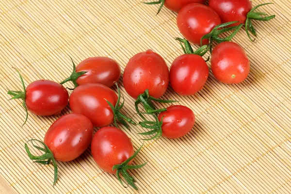 Small cherry tomato close up — Stock Photo, Image
