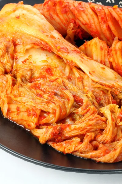 Kimchi (comida coreana) de perto — Fotografia de Stock