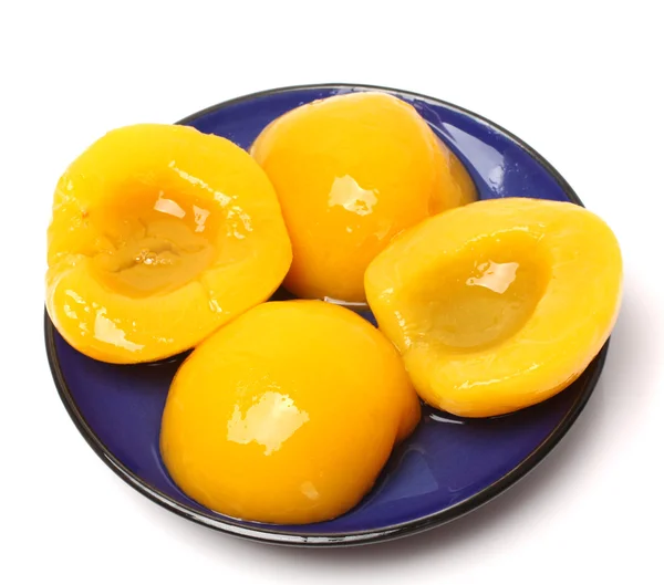 Preserved peaches — Stock Photo, Image