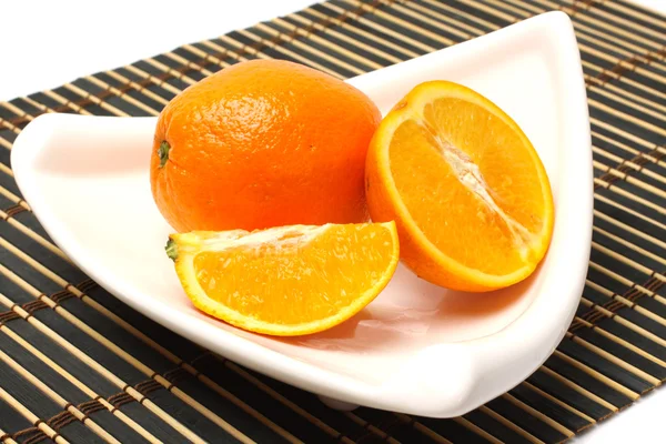 Gehackte Orangen — Stockfoto