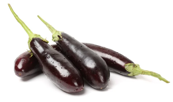 Groep van aubergines — Stockfoto