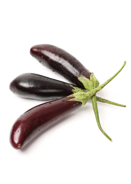 Natural eggplants — Stock Photo, Image