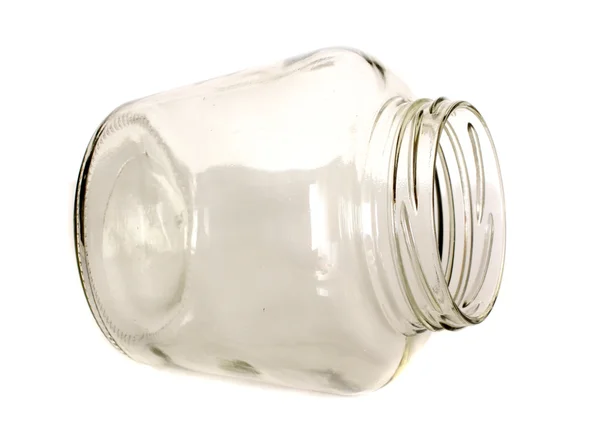 Transparent jar — Stock Photo, Image