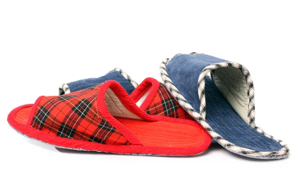 Comfortabele slippers — Stockfoto