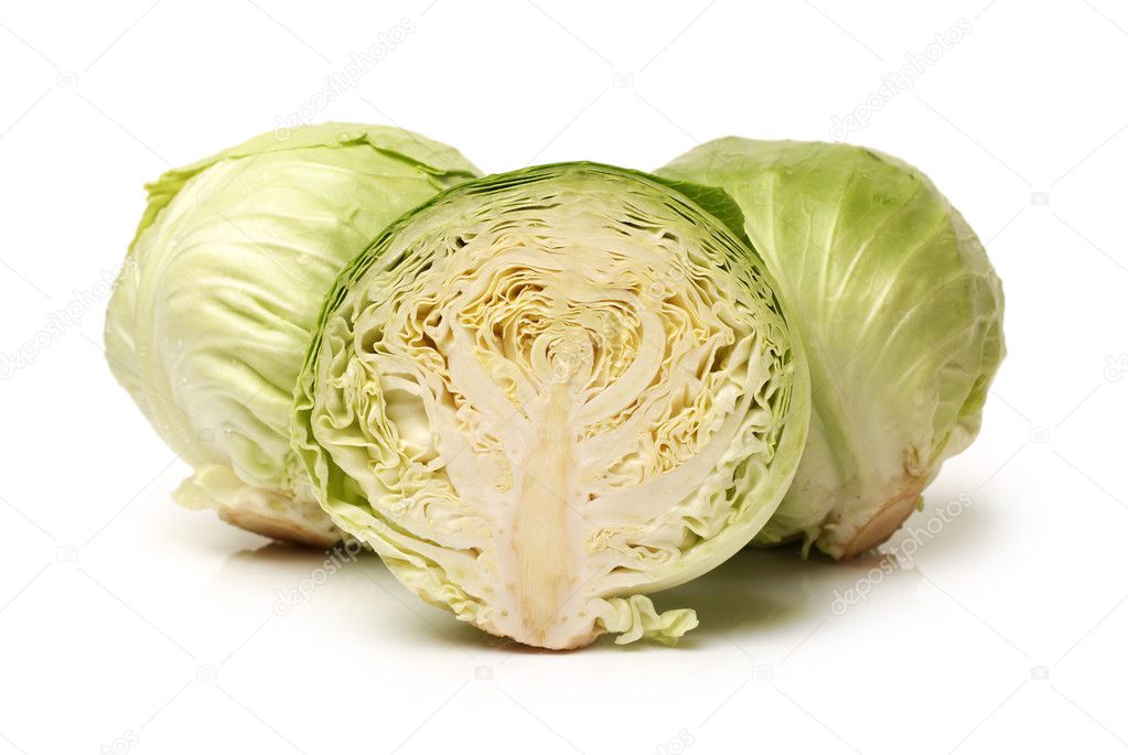 Cutted cabbages