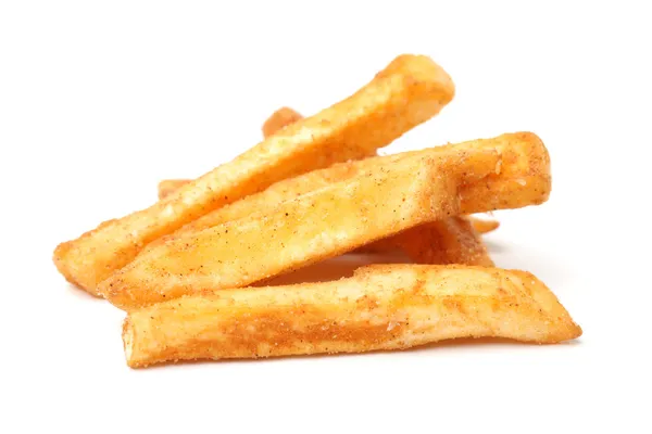 Unhealthy French fries — Stock Photo, Image