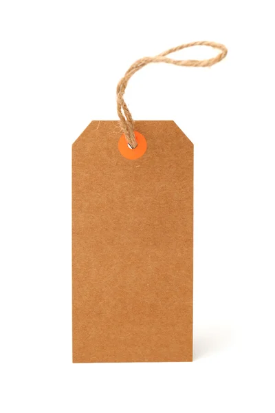 Blank tag — Stock Photo, Image