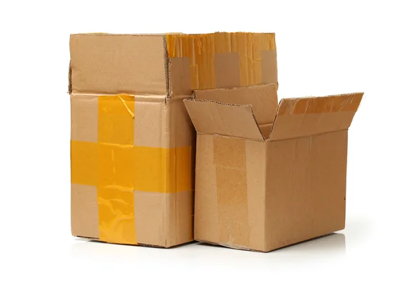 Cajas de papel antiguas — Foto de Stock