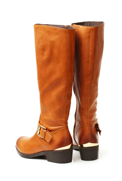 Autumn boots — Stock Photo, Image