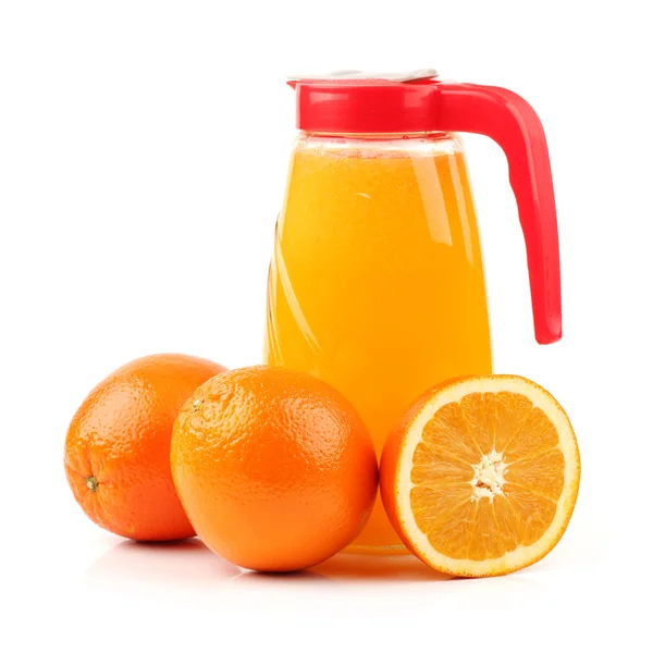 Glass  jug of juice — Stock Photo, Image