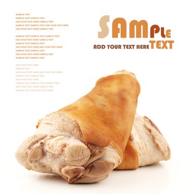 pişmemiş domuz eti