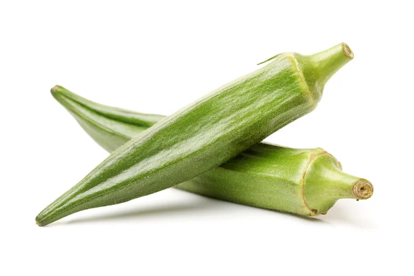 Green okra — Stock Photo, Image