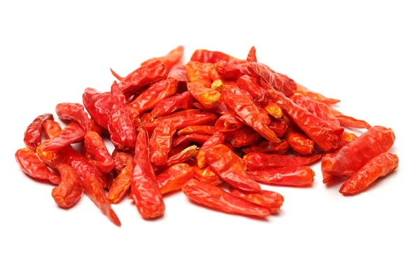 Handful of dried pepper — Stock Photo, Image