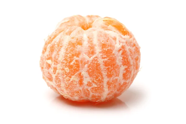 Peeled orange mandarin — Stock Photo, Image