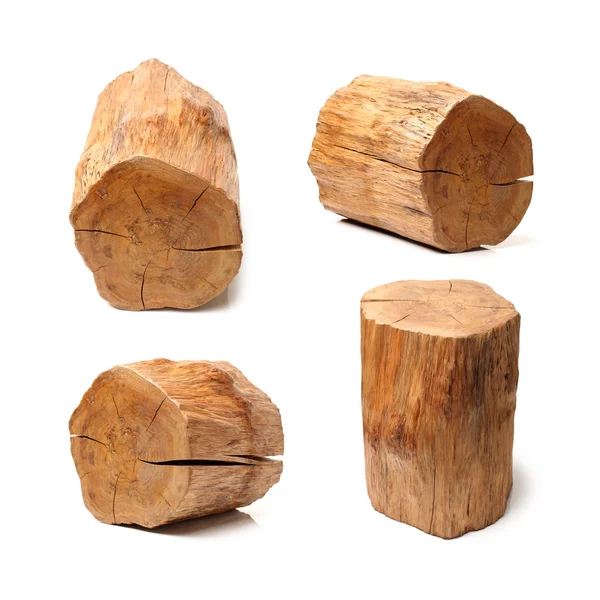 Birch logs — Stock Photo, Image