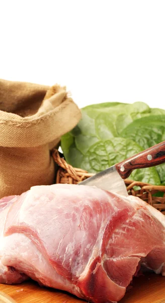 Raw pork meat — Stock Photo, Image