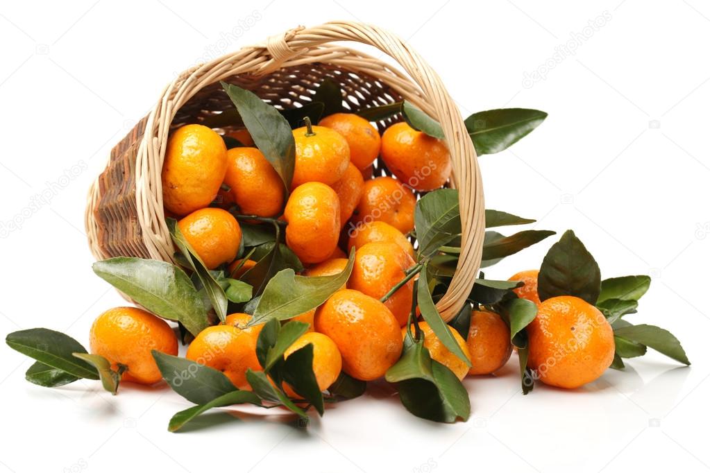 Tangerine oranges in bowl