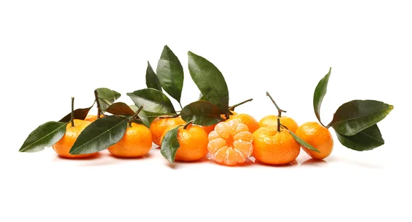 Мандаринами або mandarines — стокове фото