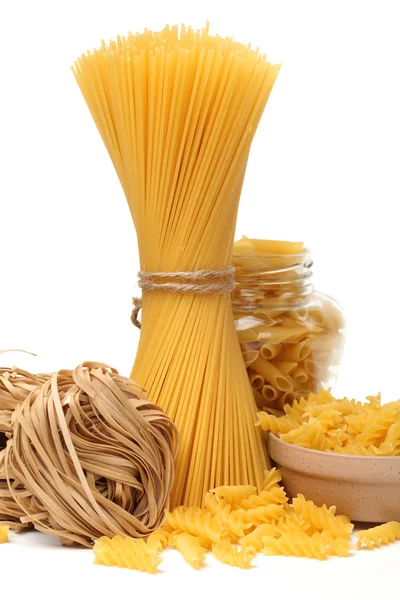 Various italian pasta — Stock Photo, Image