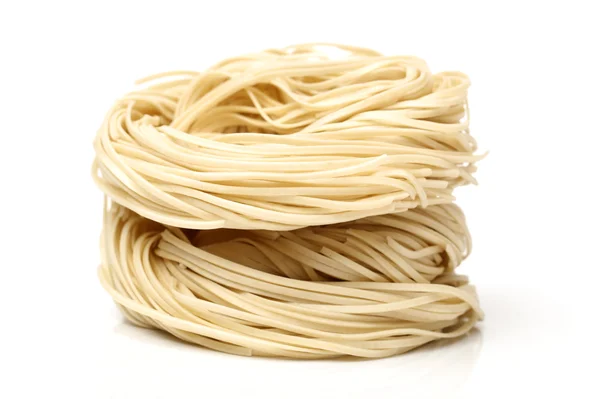 Pasta tagliatelle nest — Stock Photo, Image